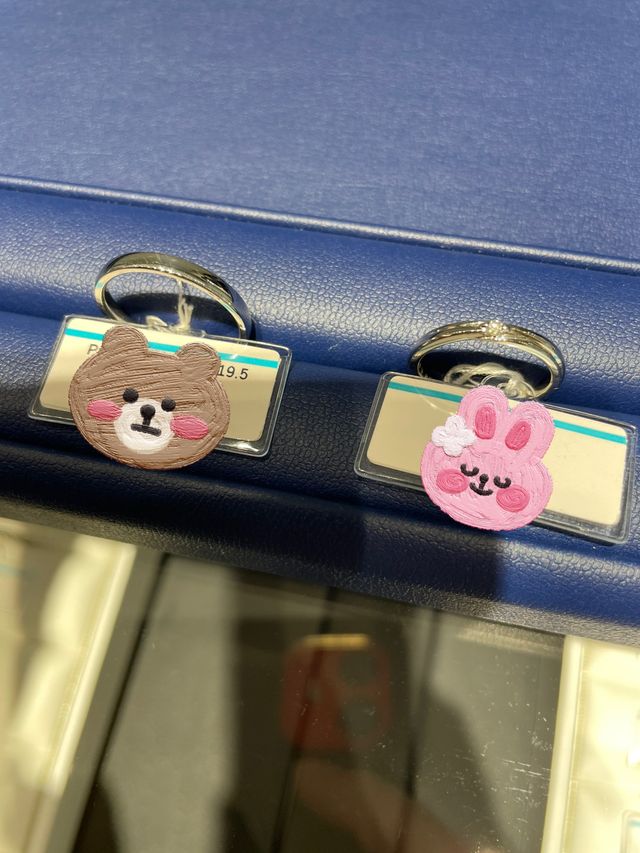 最初に選んだ指輪に決まりました！