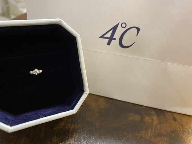 デザインが可愛い婚約指輪