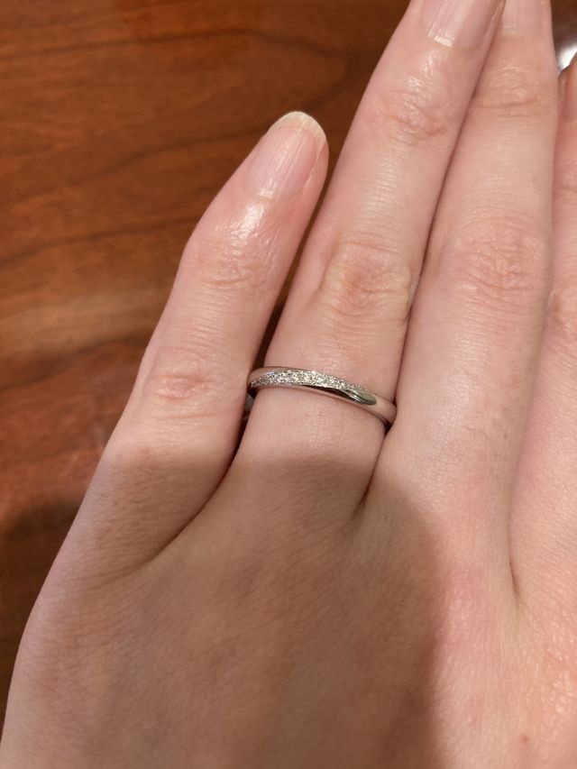 試着時の写真(女性用)