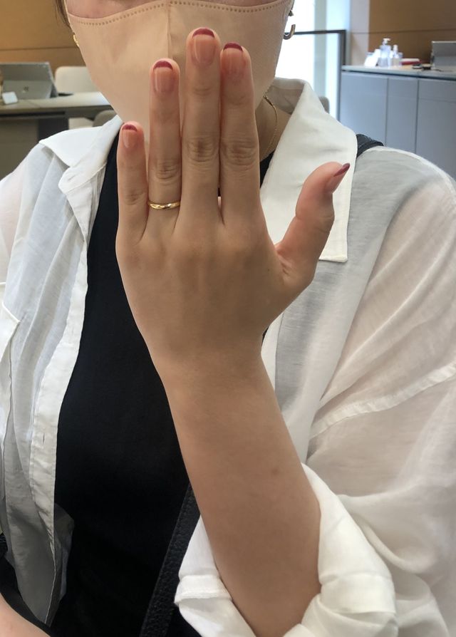 照明がないところでの見え方