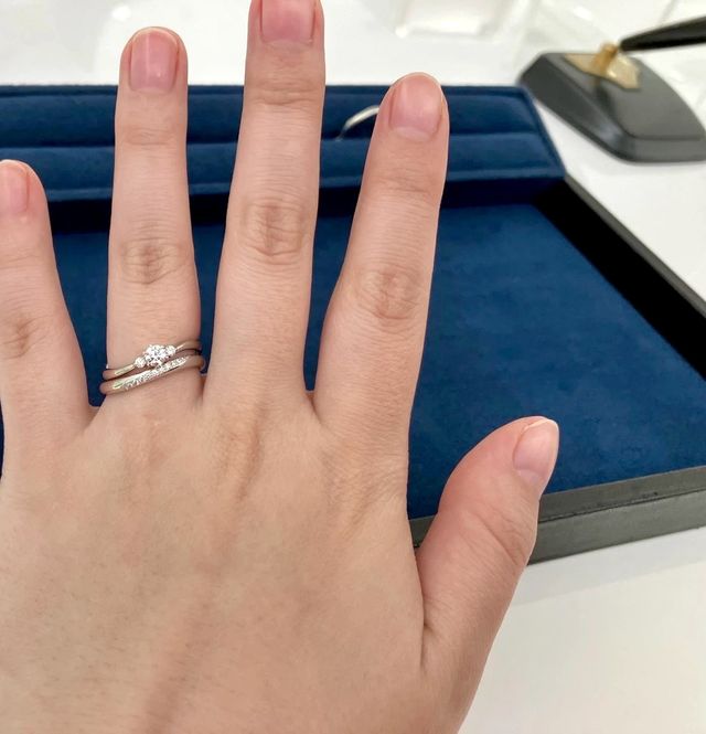 セットリング着用時