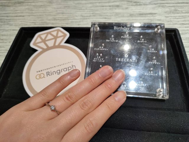 とっても素敵なエタニティリングです。