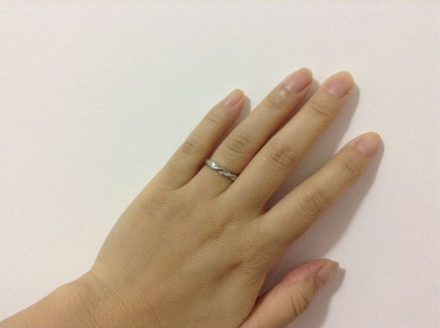 通販でも買えるけど、実際の試着でがらりとイメージが違います！