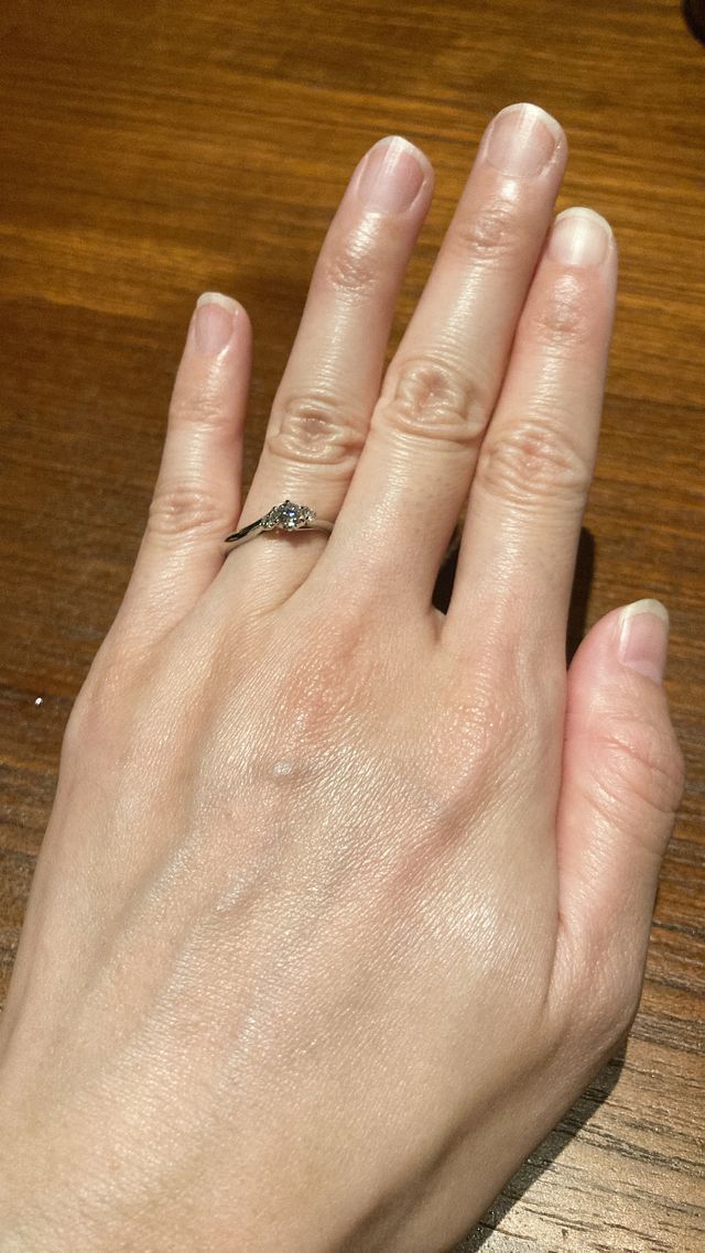 プロポーズのときの写真です！