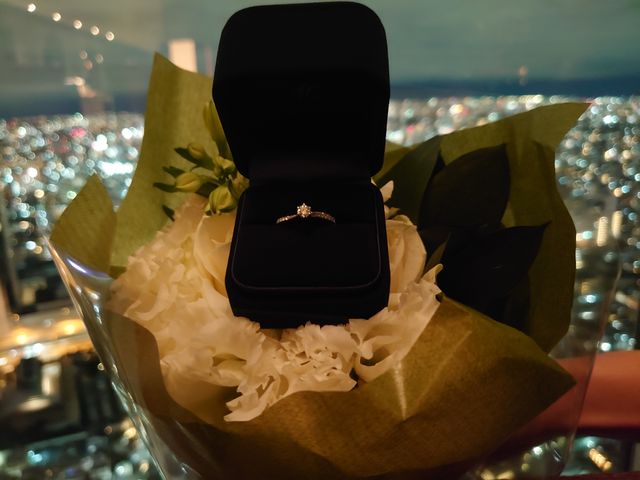 プロポーズされて嬉しかったです！