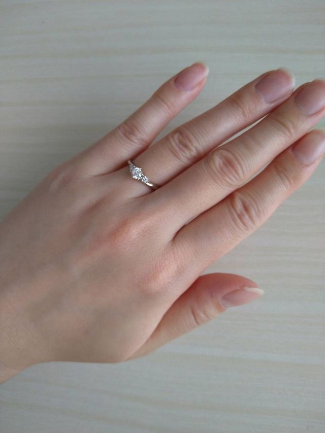 パートナーの着用写真です。