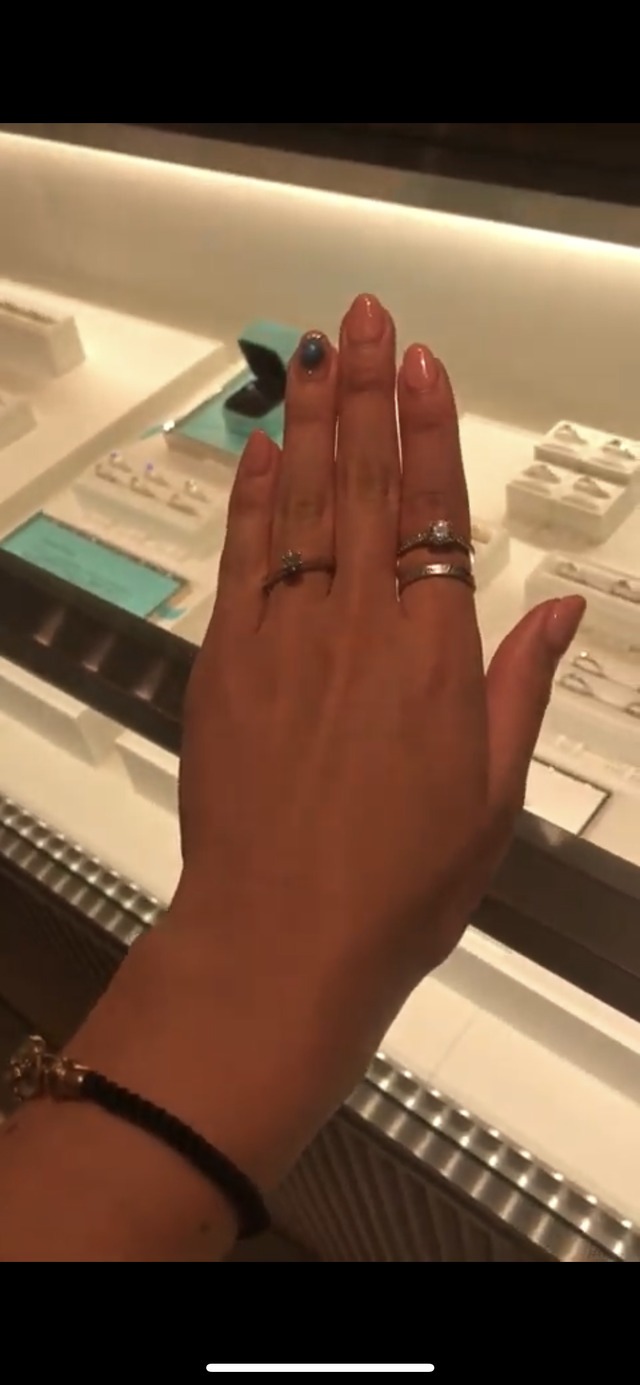 お店での試着時に