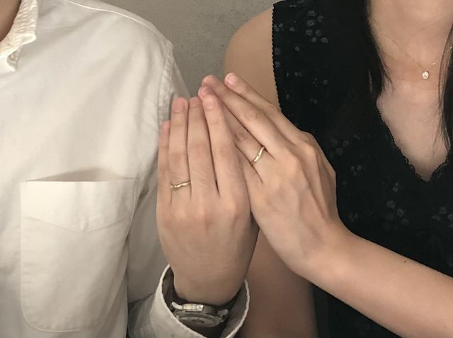 購入時に店員さんが記念写真を撮ってくださいました。