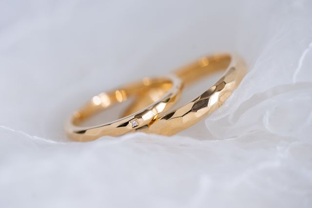 素材 K18イエローゴールド /ダイヤモンド1ピース