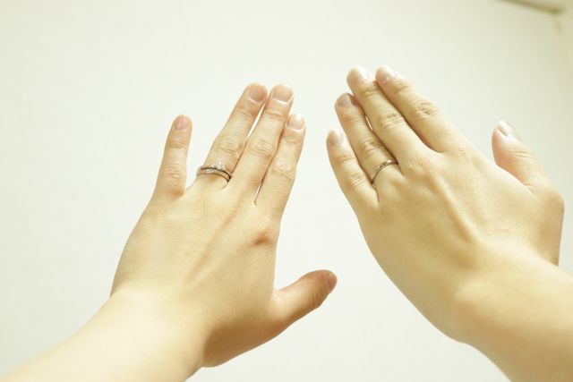 婚約、結婚指輪のセットリング