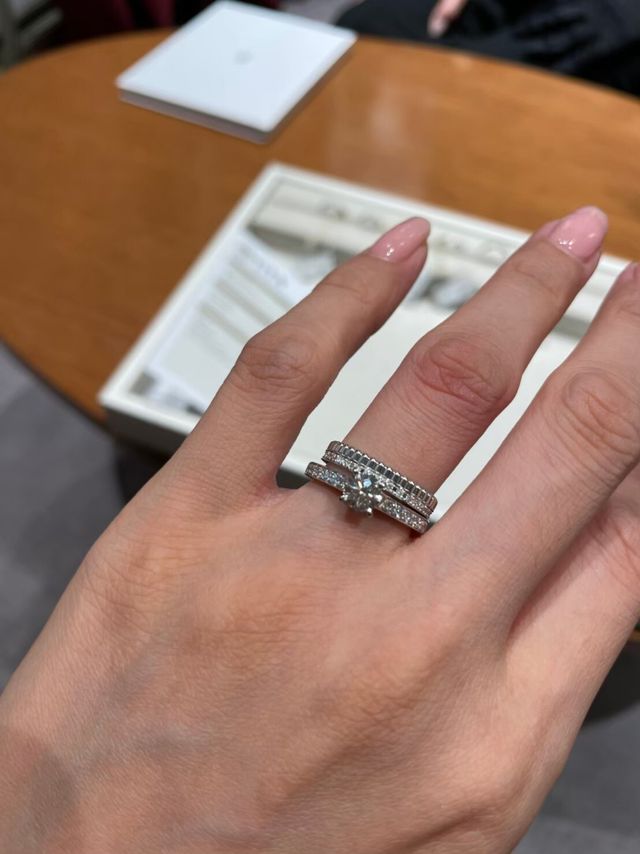 ダイヤ付キャトルと合わせて着用