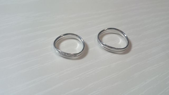 夫婦どちらも気に入るデザインでした。