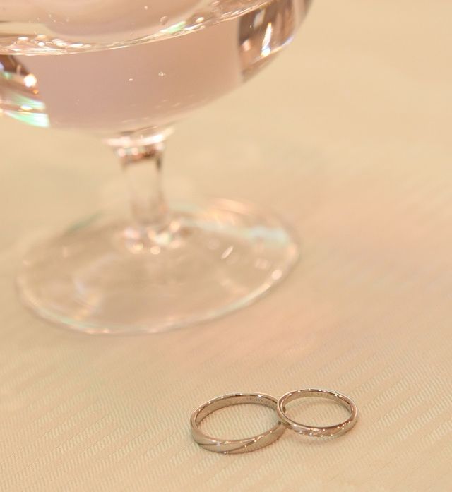 披露宴会場にて