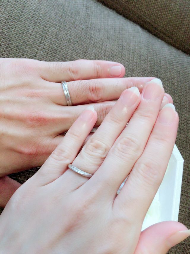 自分の指にぴったり(*^^*)