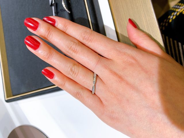 ダイヤでデザイン性のあるリング