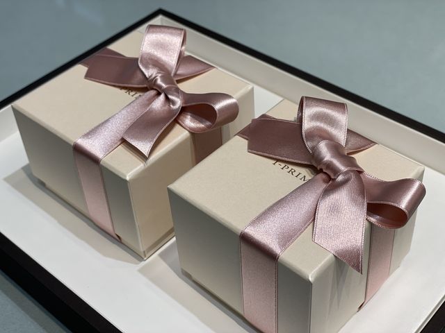 可愛くラッピングしてくださいました。