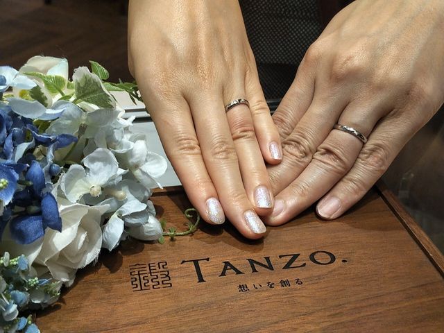 素敵な指輪を作ってくれた上に、素敵な写真も撮ってくれました