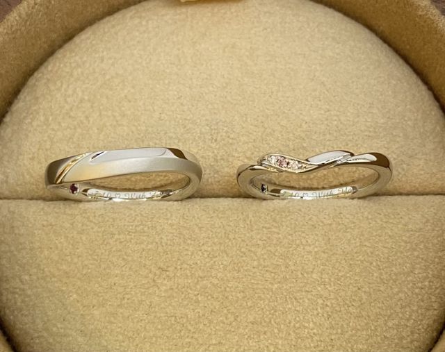 右が自分のオーパス2
左は嫁のスウィートキャンディ
