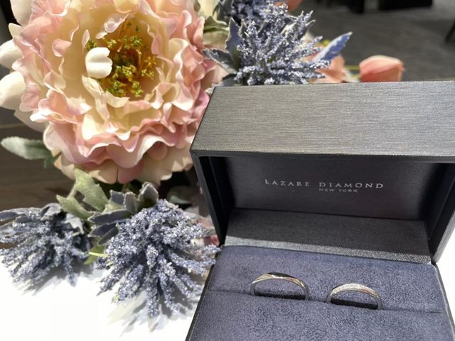 店舗の受取の際の写真です