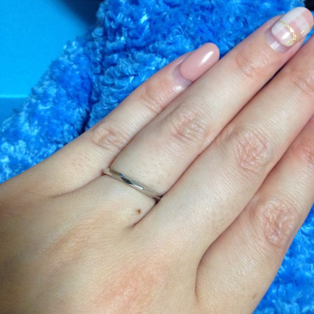 購入した結婚指輪