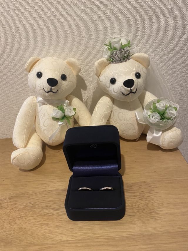 結婚指輪となります！

