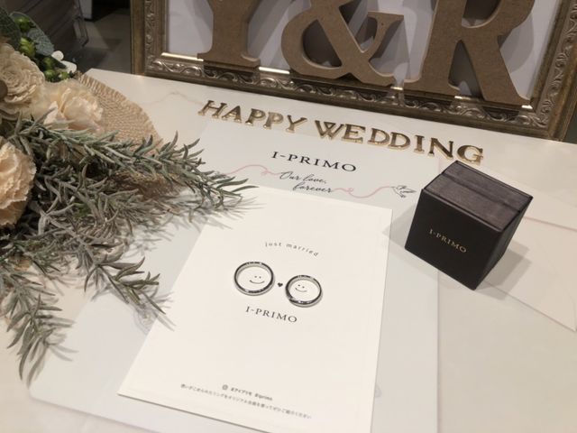 指輪のみの写真