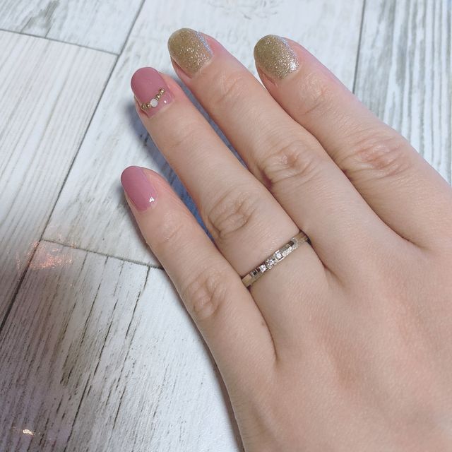 キラッと光るので、目に入るたびワクワクします。