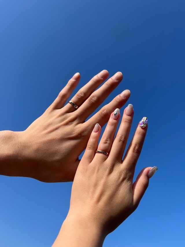 青空をバックに綺麗に撮ることが出来ました！