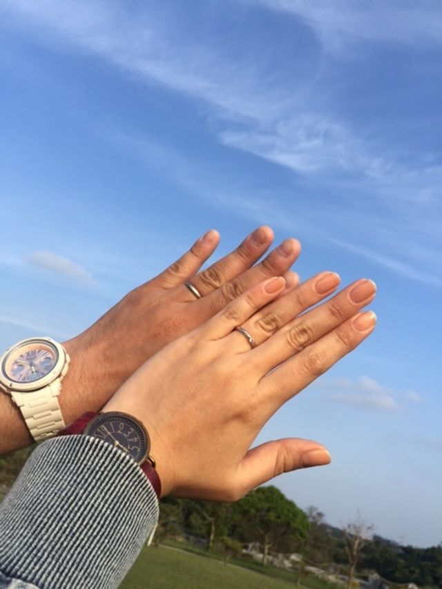 サイズは少しキツめを選びましたが、違和感はありません。