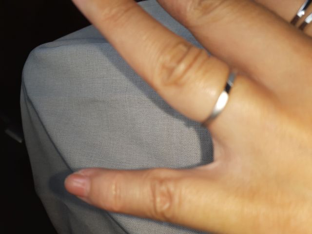 指輪したらこんな感じ