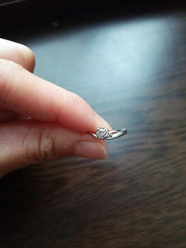 お花の形が気に入っています