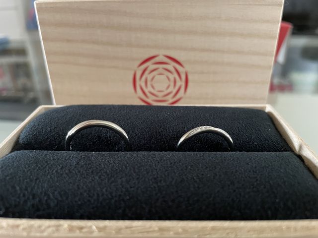 出雲結で購入した結婚指輪