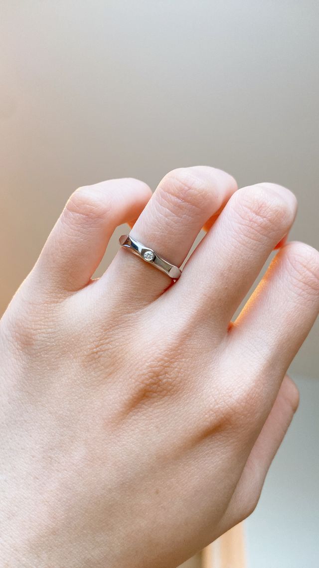 シンプルの中に遊び心が