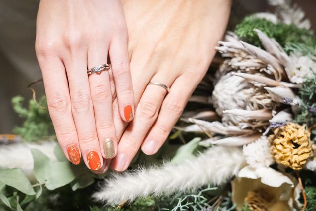 前撮りにてカメラマンさんが撮ってくれました