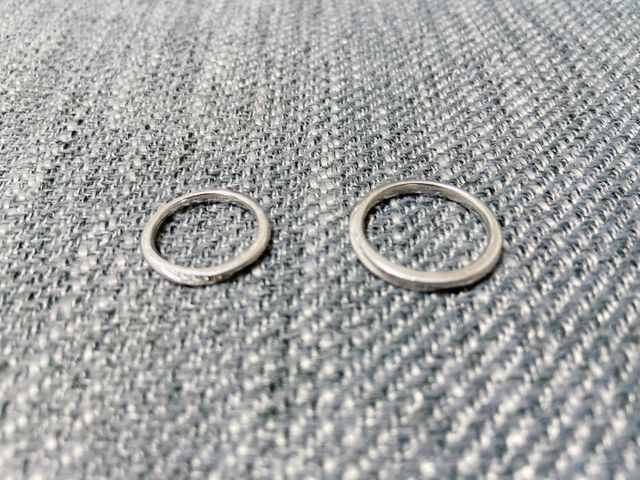 結婚指輪3年目に入りました。