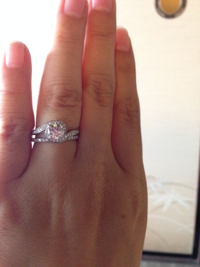 婚約指輪、結婚指輪のセット