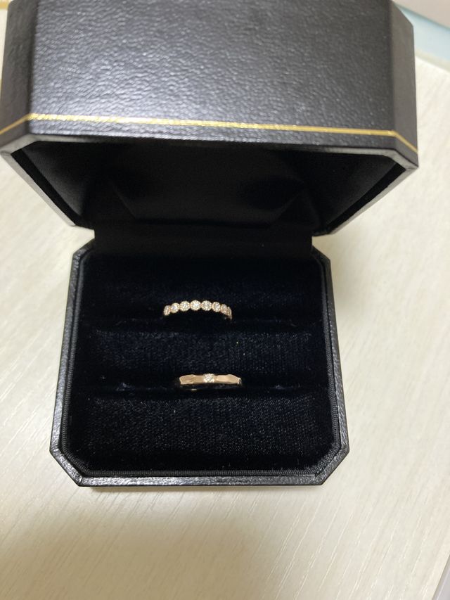 重ねづけして着用するのも気に入ってます。