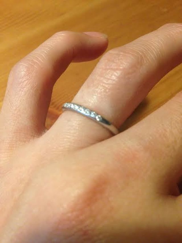 シンプルなストレートライン