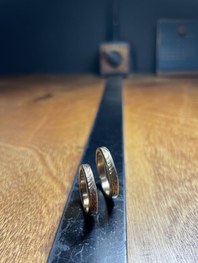 指輪フィッティング時
デザイン、サイズ調整
