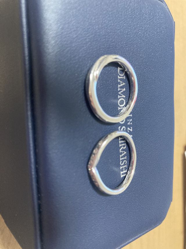 買った日に撮りました