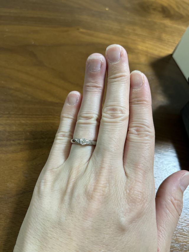 シンプルでずっと付けられるデザイン