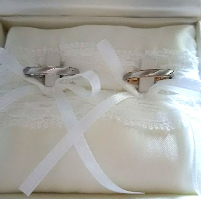 左：夫　右：自分