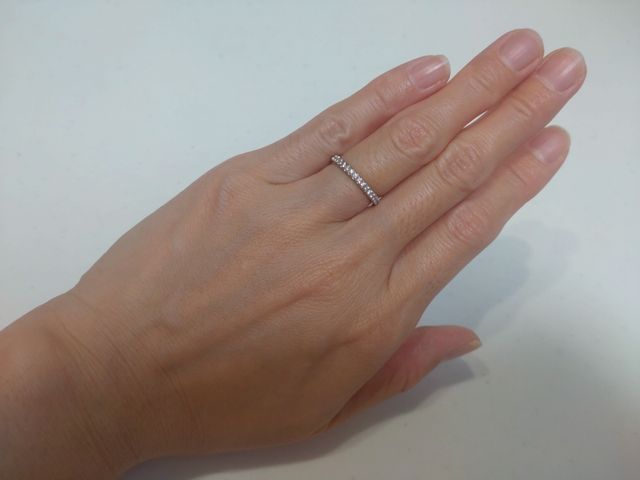 主張しすぎないキラキラ感が決め手でした