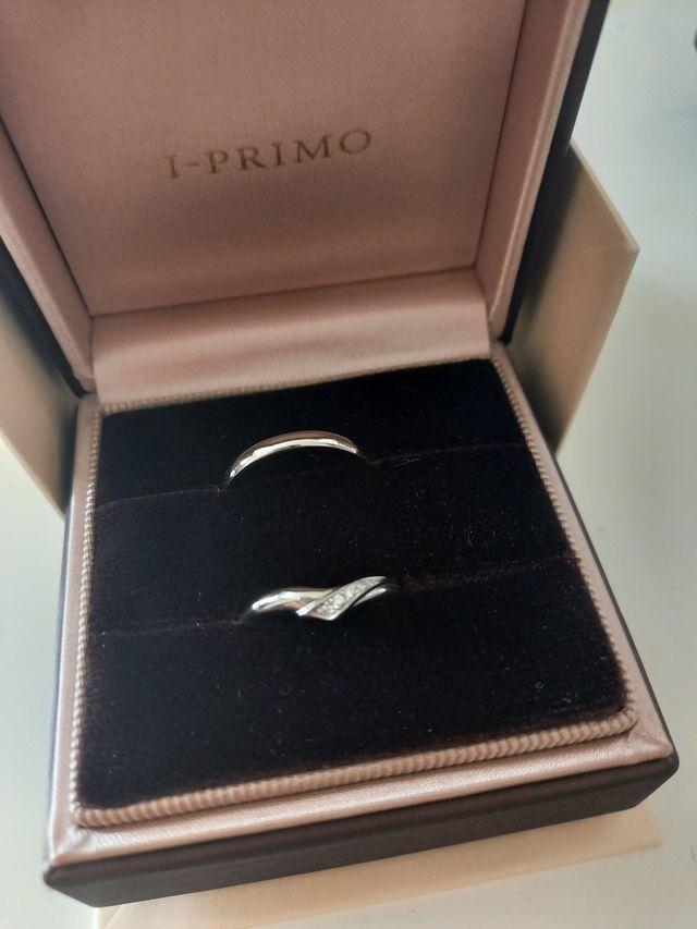 ユノーとメティスという結婚指輪です