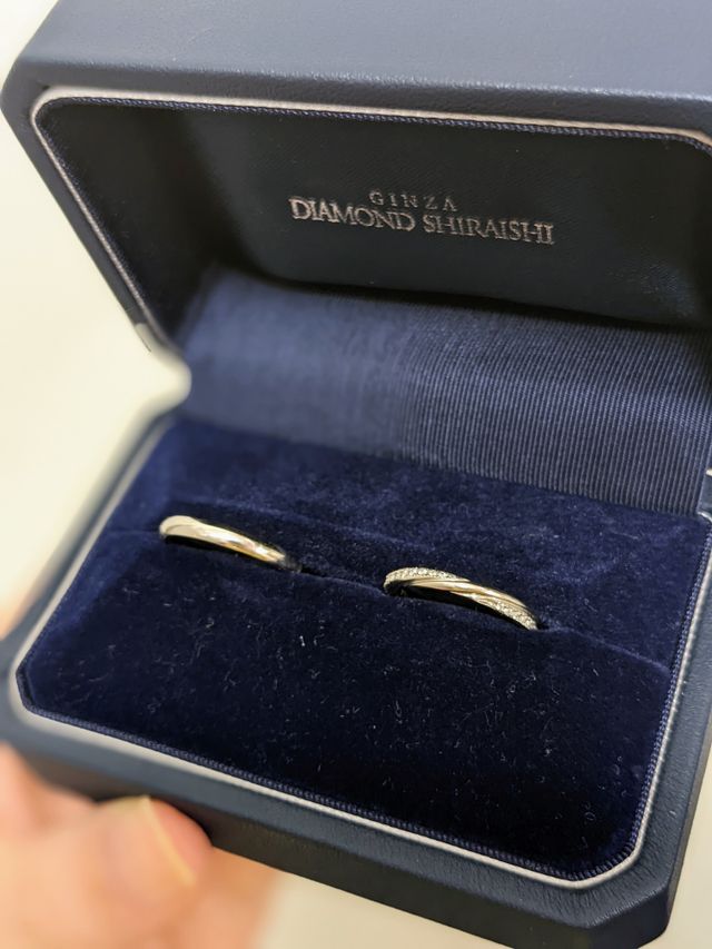 ねじれたデザインがお気に入りです。