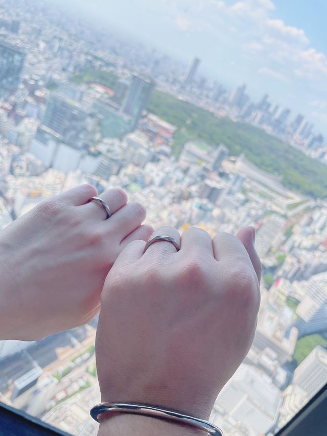 2人だけの結婚指輪にしたくichiで作成していただきました。