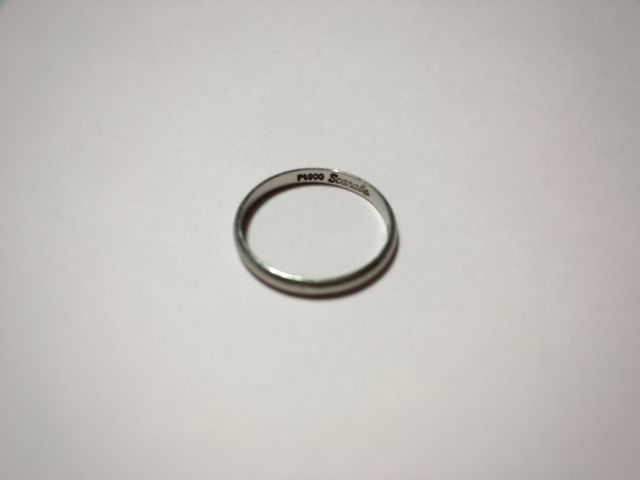 ごくシンプルなリングです♫