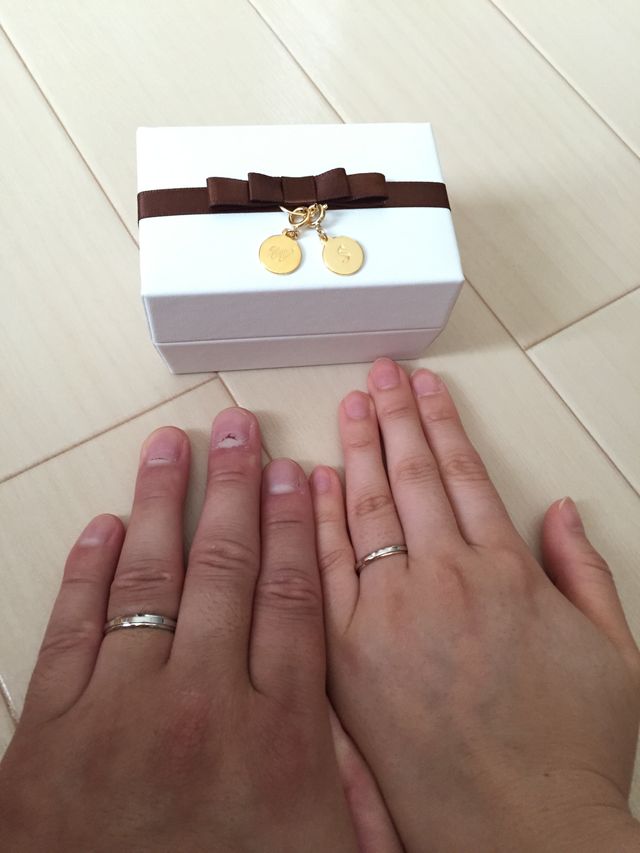 指にはめるとこんな感じです