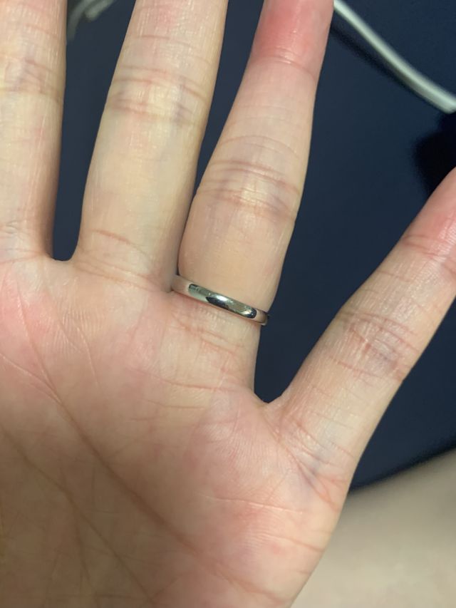 もっとシンプルにつけたい時は裏返してつけます