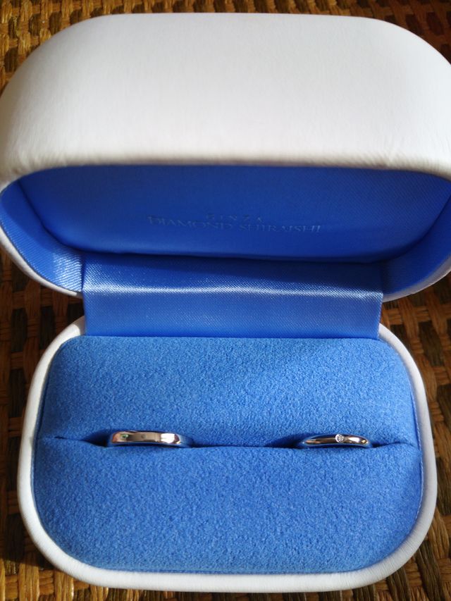 私達の条件に合う結婚指輪に出会えました。